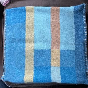 Anthropologie wool plaid 18 x 18 pillow cover
